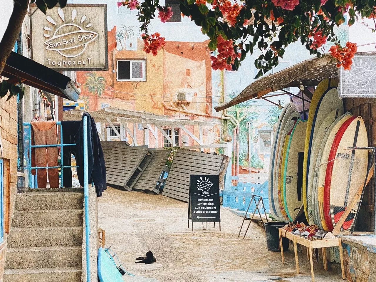 Vita da hippie a Taghazout