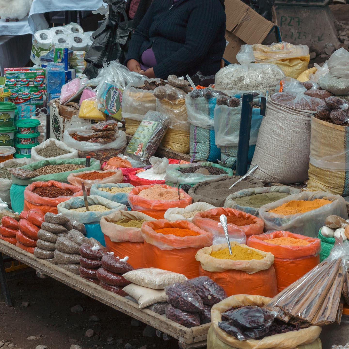 Spezie e prodotti locali